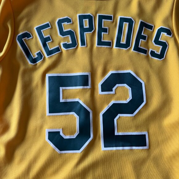 2014 Oakland A’s Cespedes Jersey - Picture 6 of 7